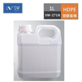 1L HDPE塑膠扁桶